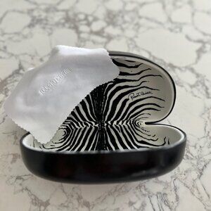 Roberto Cavalli Sunglasses Sun Glasses Eyeglasses Animal Print Case Hard Shell
